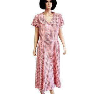Ellen Ashley Gingham Dress